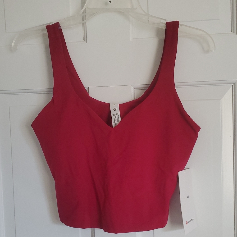 NWT Lululemon Align Tank  SZ 4 Berry Rumble